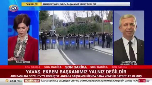 Mansur Yavaş’tan İmamoğlu açıklaması: Kimse yargılanamaz değil Mansur Yavaş’tan İmamoğlu açıklaması: Kimse yargılanamaz değil
