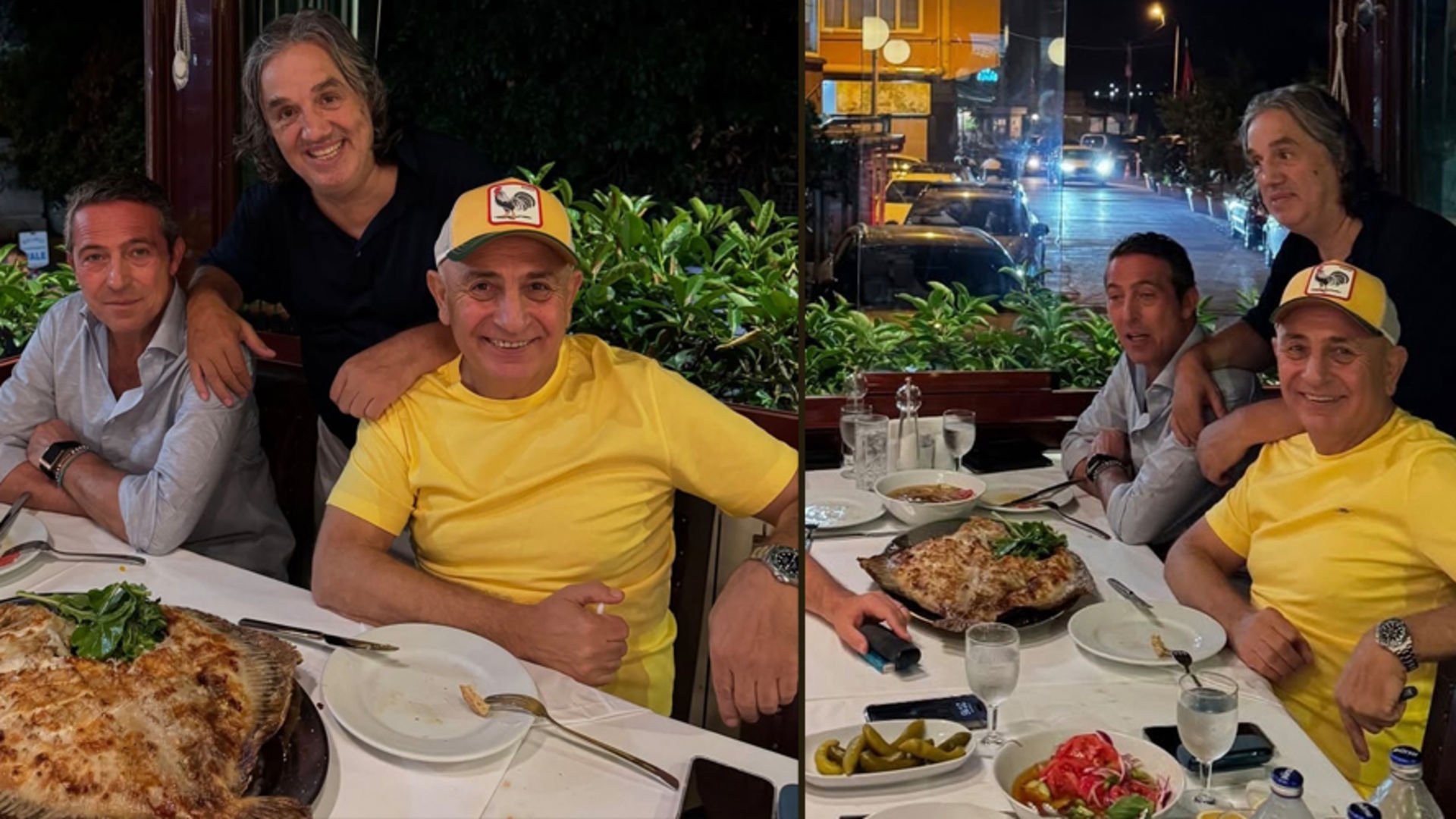 Ali Koç’un kalkan ziyafeti…