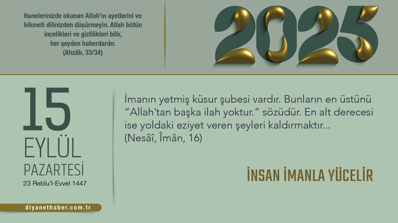 İnsan İmanla Yücelir İnsan İmanla Yücelir