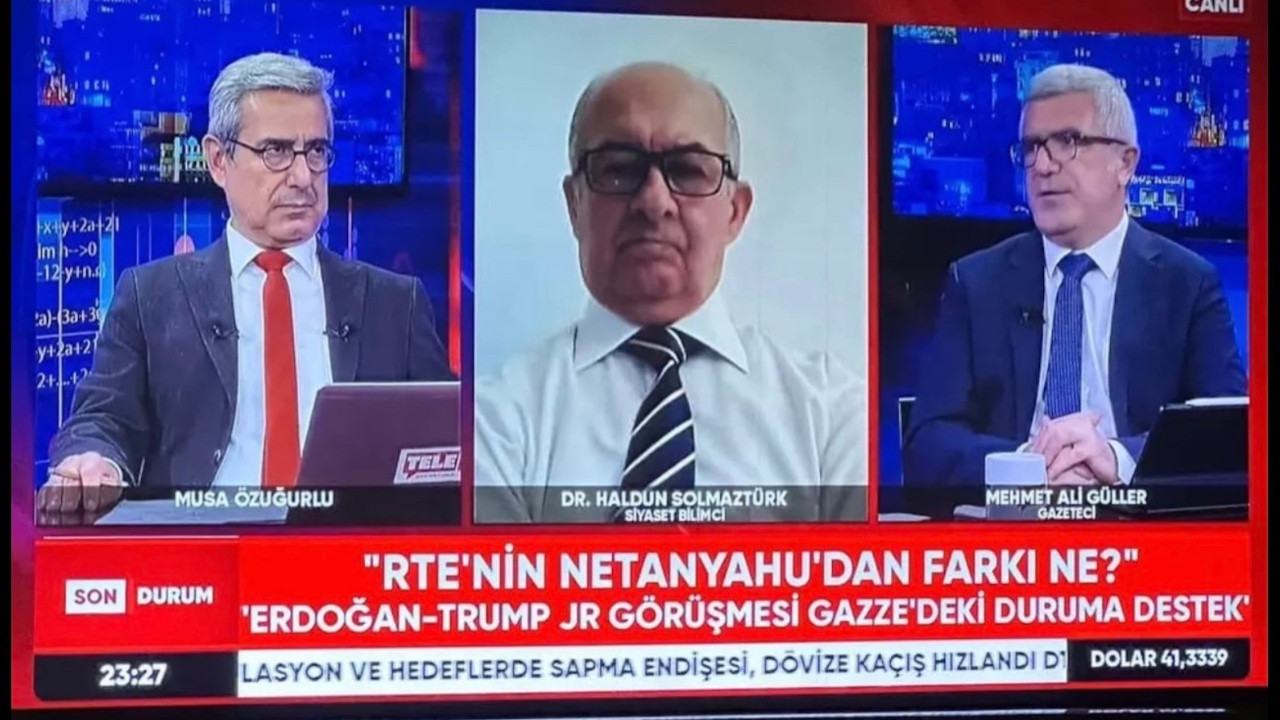 Erdoğan’ı Netanyahu ile aynı cümle içinde anmak hakaret sayıldı: Tele1’e soruşturma
