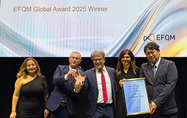 Toyota Boshouku Türkiye, 7 Diamond derecesinin sahibi oldu.