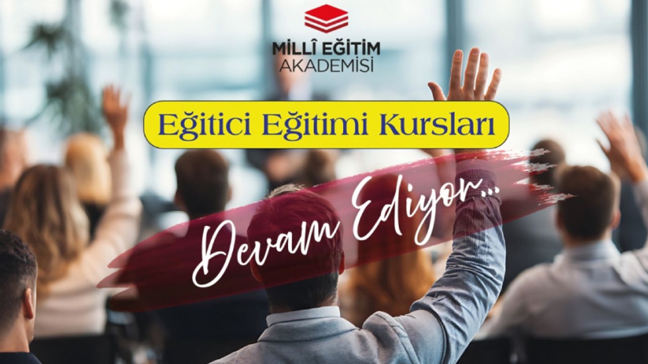Eğitici Eğitimi Kursları Devam Ediyor