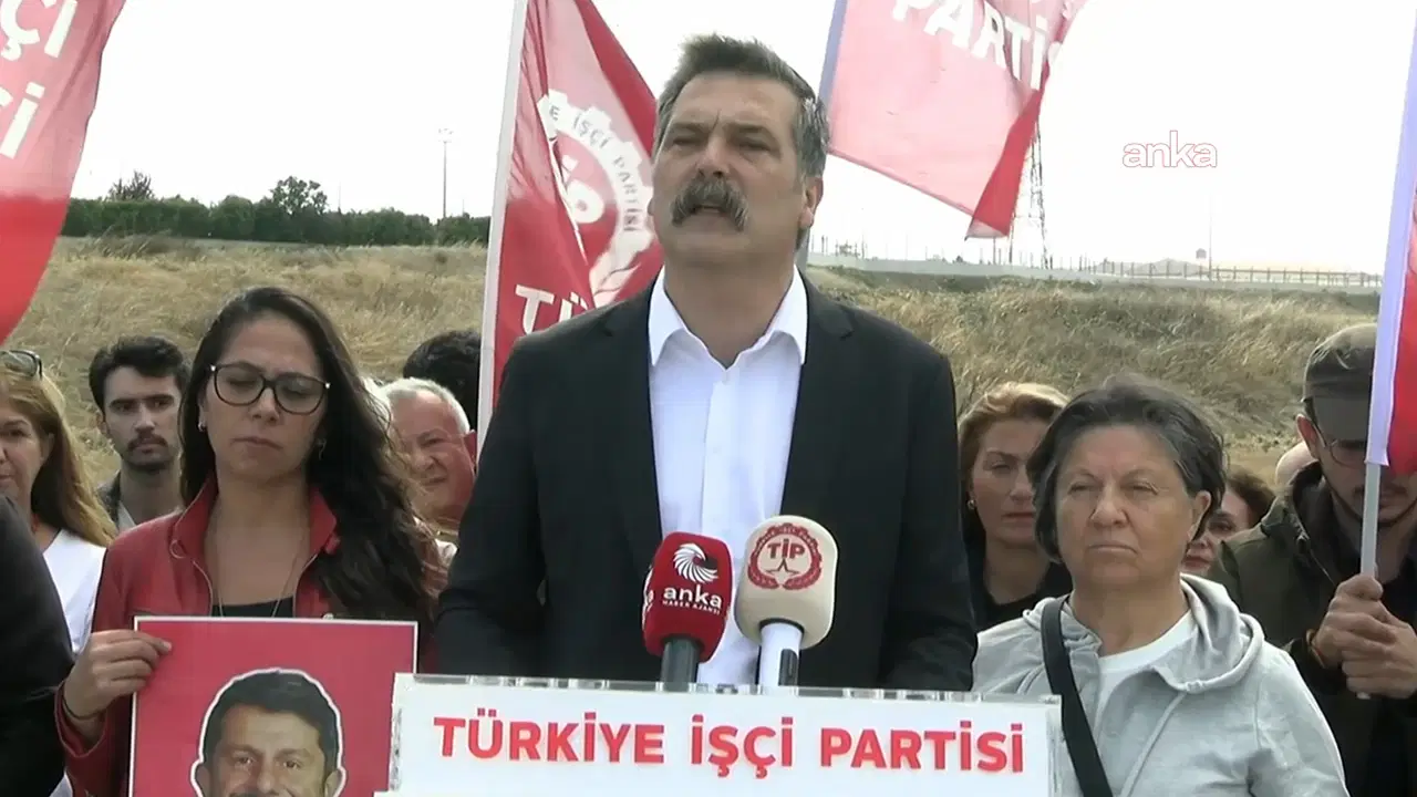 Türkiye İşçi Partisi, Silivri’de… Erkan Baş: ‘TBMM, Tayyip Erdoğan’ın şov mekanı değildir’ – Son Dakika Siyaset Haberleri Türkiye İşçi Partisi, Silivri’de… Erkan Baş: ‘TBMM, Tayyip Erdoğan’ın şov mekanı değildir’ – Son Dakika Siyaset Haberleri