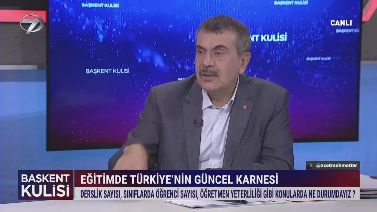 Yusuf Tekin öğretmen atamaları için tarih verdi: 24 Kasım!