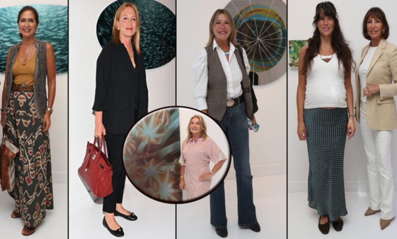 Ayşegül Dinçkök’ün ‘Yüzeyin Ötesinde’ Sergisi Açıldı Ayşegül Dinçkök’ün ‘Yüzeyin Ötesinde’ Sergisi Açıldı