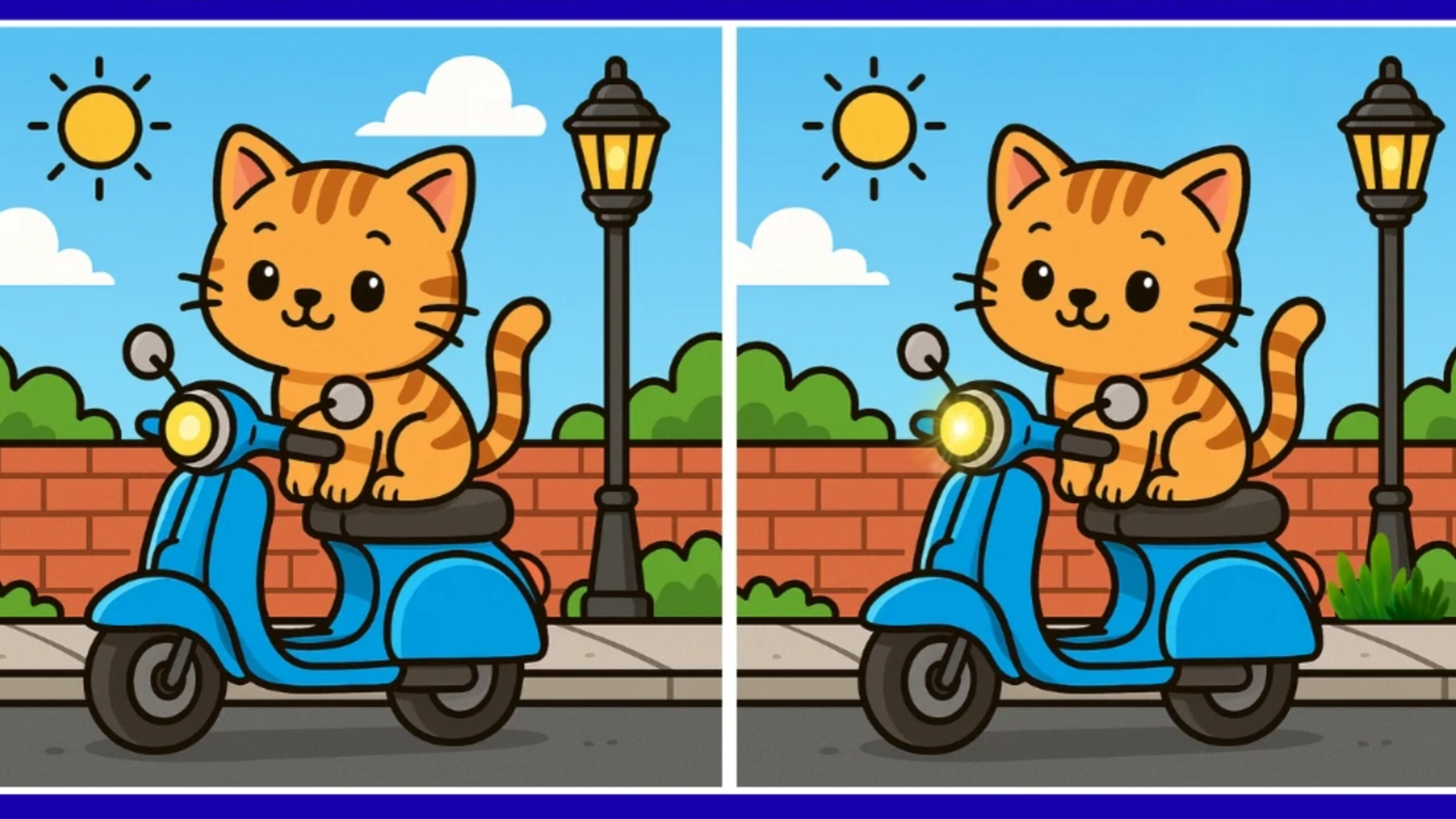 Sahibinin motoruna oturan iki kedi arasındaki 3 farkı sadece yüksek IQ’su olanlar 12 saniye dolmadan buluyor Sahibinin motoruna oturan iki kedi arasındaki 3 farkı sadece yüksek IQ’su olanlar 12 saniye dolmadan buluyor